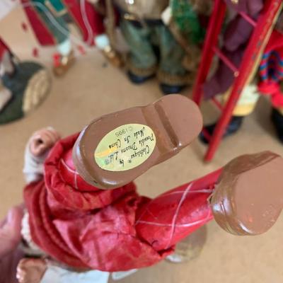 Mixes Santa Christmas Lot Softique Byers Choice +++