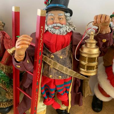 Mixes Santa Christmas Lot Softique Byers Choice +++