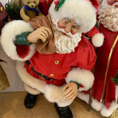 Mixes Santa Christmas Lot Softique Byers Choice +++