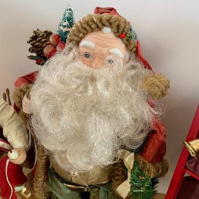 Mixes Santa Christmas Lot Softique Byers Choice +++