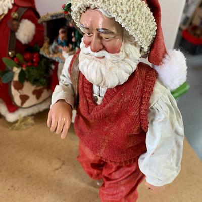 Mixes Santa Christmas Lot Softique Byers Choice +++