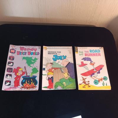 3 VINTAGE COMIC BOOKS