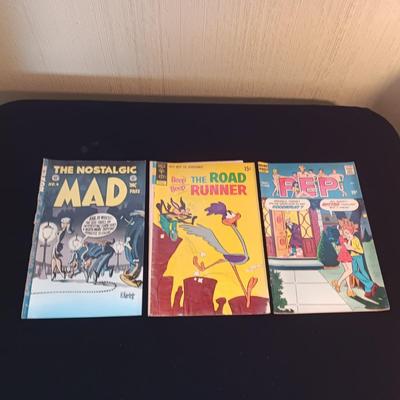 3 VINTAGE COMIC BOOKS