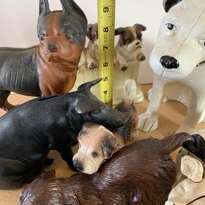 Cast Iron Animals / Bank Lot