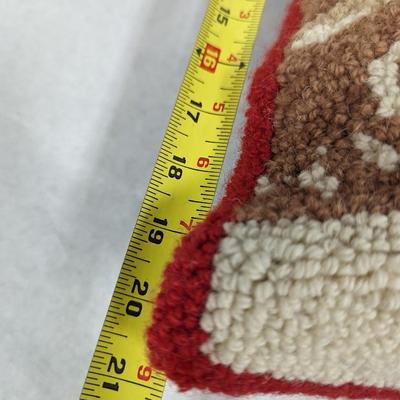 Hand Crafted Needle Work Pillow