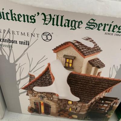 HUGE Dept 56 Christmas Dickens Village Buildings & More Lot