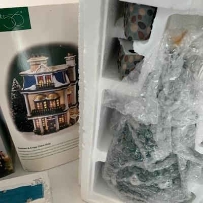 HUGE Dept 56 Christmas Dickens Village Buildings & More Lot