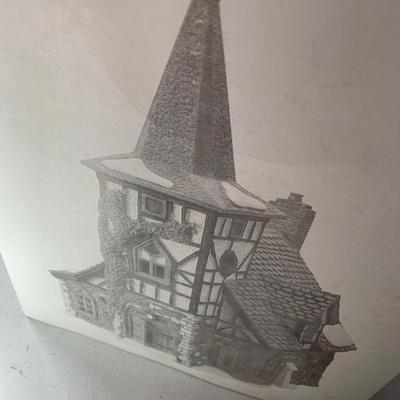 HUGE Dept 56 Christmas Dickens Village Buildings & More Lot
