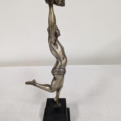 Ricard Anisette Silver Plated Sculpture