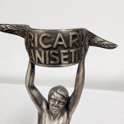 Ricard Anisette Silver Plated Sculpture