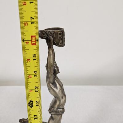 Ricard Anisette Silver Plated Sculpture