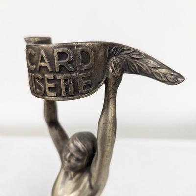 Ricard Anisette Silver Plated Sculpture