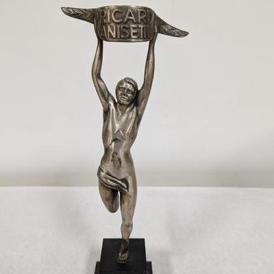 Ricard Anisette Silver Plated Sculpture