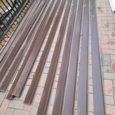 13 pieces 10ft brown drip edge