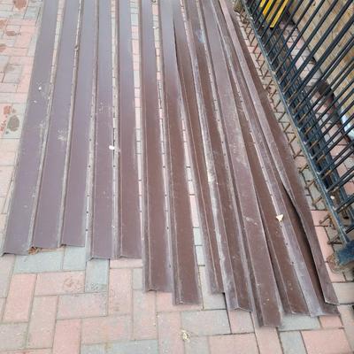13 pieces 10ft brown drip edge