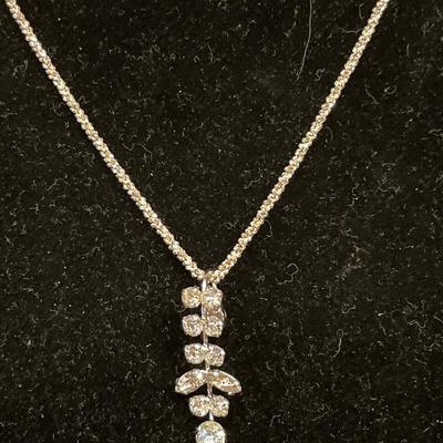 Sterling chain with fun pendant