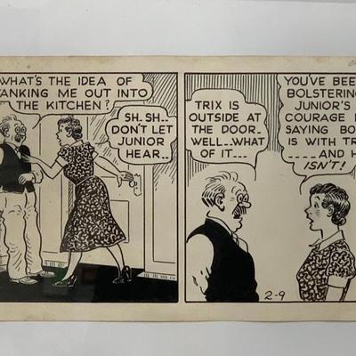 Abbie Slats Comic Strip By Rae Van Buren