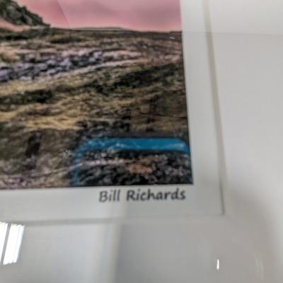 Framed Bill Richards Print 28" x 22"