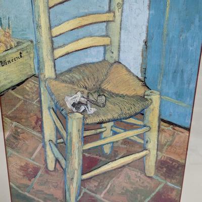 Framed Print 'Van Gogh's Chair' 21