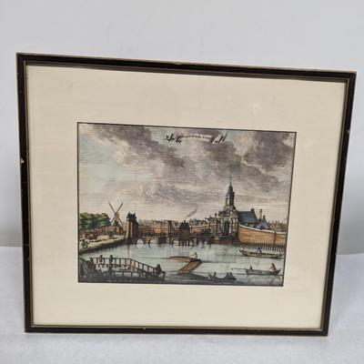 Print of the 'Haarlemmerpoort' 20" x 17 1/2"