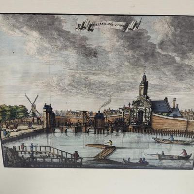 Print of the 'Haarlemmerpoort' 20" x 17 1/2"