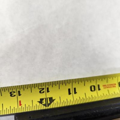 Framed London Westminster Abbey J. Jackson Painting 17" x 13"