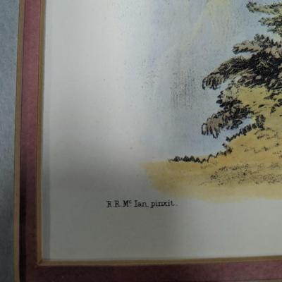 Framed Murray The Clans of the Scottish Highlands 15" x 18 1/2"