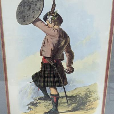 Framed Murray The Clans of the Scottish Highlands 15" x 18 1/2"