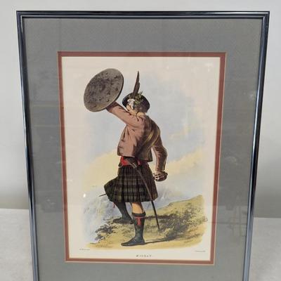 Framed Murray The Clans of the Scottish Highlands 15" x 18 1/2"