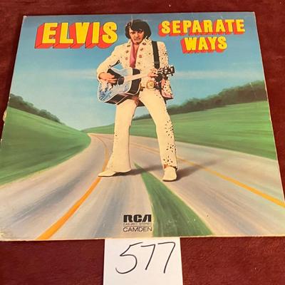 Elvis Separate Ways Record