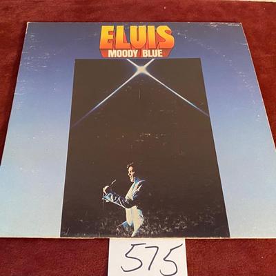 Elvis Moody Blue Record