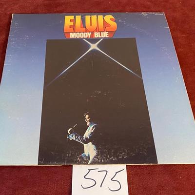 Elvis Moody Blue Record