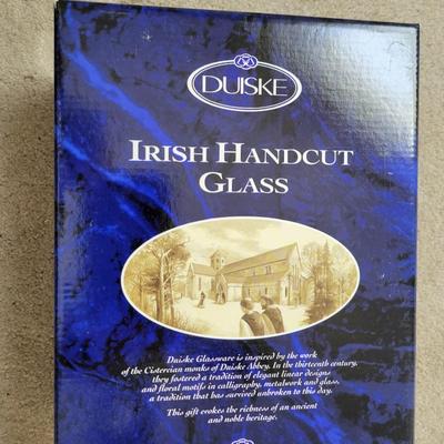 duiske irish hand carved glass