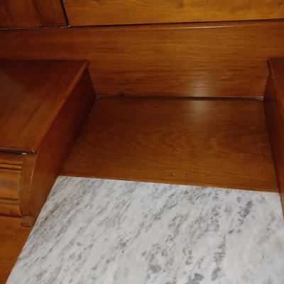 Marble top Vanity Dresser