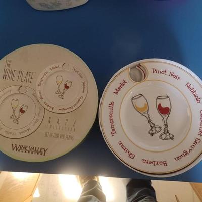 Wine Plate set