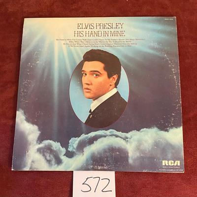 Elvis Presley His Hand in Mine Record