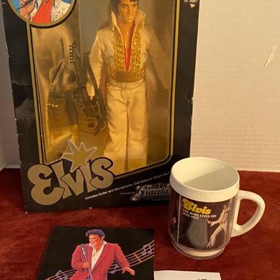 Vintage Elvis Doll and More