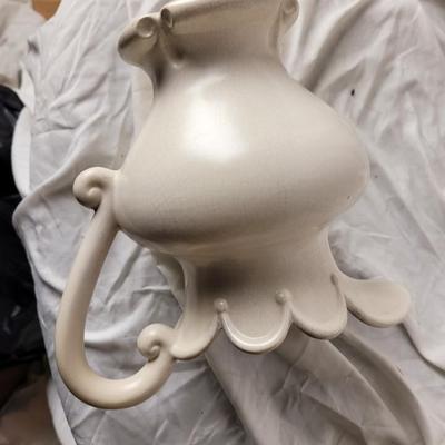 Small old alabaster vase