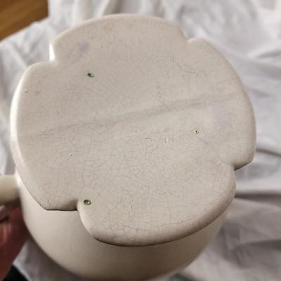 Small old alabaster vase