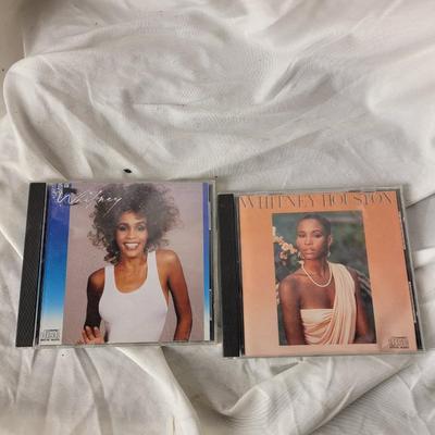 2 Whitney Houston cds