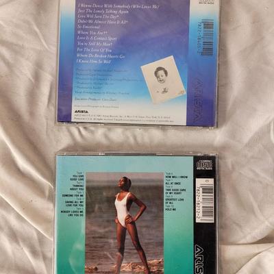 2 Whitney Houston cds
