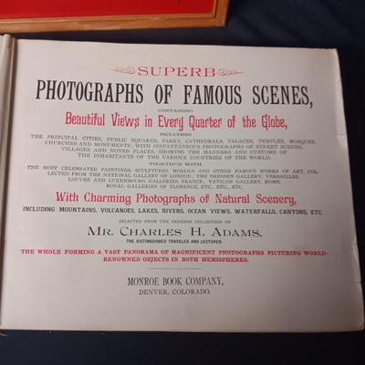 1892 PHOTOGRAPHS OF FAMOUS SCENES AND MORE