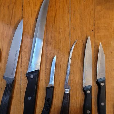 Set of knives mixed with 2 honing stones Kerahaw