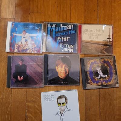 Lot of 7 Elton John CDs