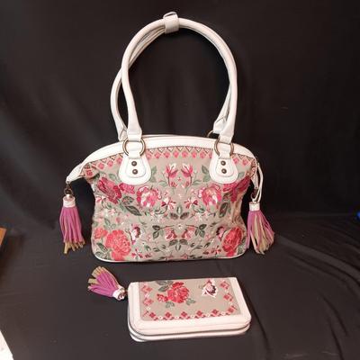 SHARIF PURSE W/MATCHING WALLET