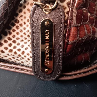 CYNTHIA ROWLEY GENUINE LEATHER PURSE