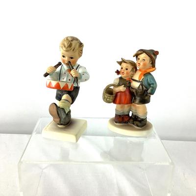 1055 Vintage Hummel Figures Little Drummer & Surprise Figures