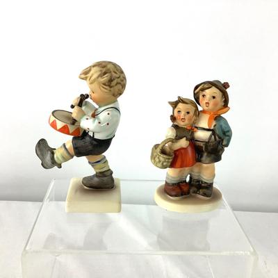 1055 Vintage Hummel Figures Little Drummer & Surprise Figures