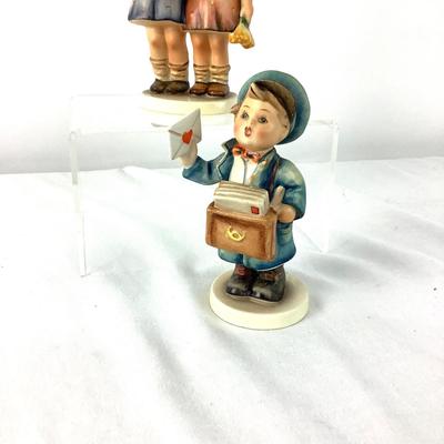 1056 Vintage Hummel Figures Postman & Happy Birthday