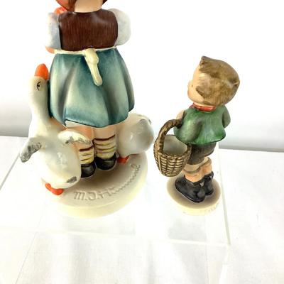 1058 Vintage Hummel Figures Be Patient & Village Boy